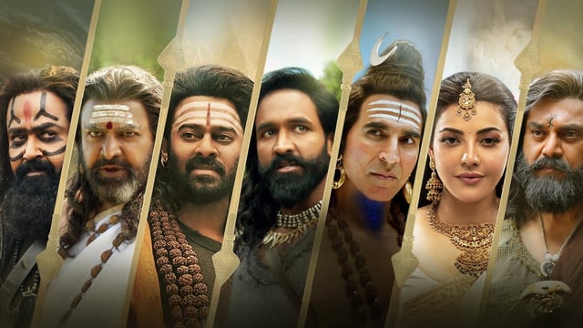 Kannappa Twitter reviews: Mohanlal, Mohan Babu, Prabhas, Vishnu Manchu, Akshay Kumar, Kajal Aggarwal and Sarathkumar star in it.