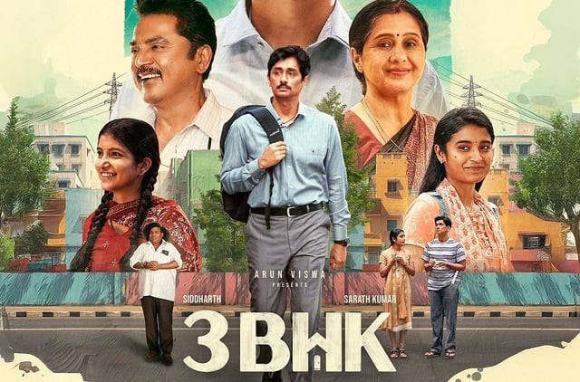 Trailer of Siddharth’s gripping family drama ‘3BHK’ released