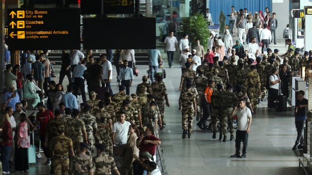 (File photo) The Indira Gandhi International Airport in New Delhi.