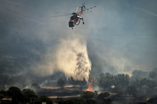 Die griechische Feuerwehr hat einen Waldbrand nahe Athen unter Kontrolle gebracht. Dutzende Feuerwehrleute hielten sich weiter in Bereitschaft, um ein erneutes Aufflammen der Feuer zu verhindern.