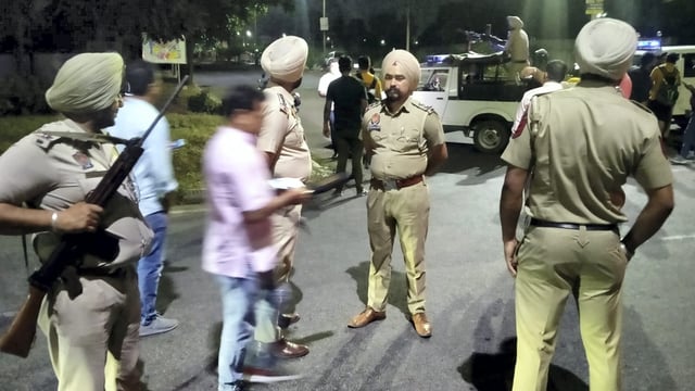 The police were alerted after the detection of a foul smell in the Sherpur area of the city. 