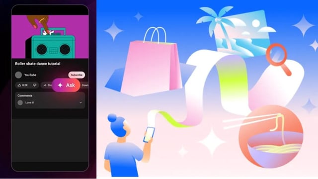 YouTube has launched new AI features to enhance its search results and expanded its conversational chatbot to more users.