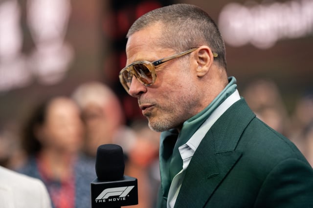 Brad Pitt bei der Europapremiere des Films „F1“ am Montag in London.