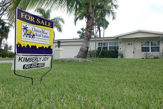File photo of a ranch style home for sale on Patricia Dr., in West Palm Beach. The 33413 zip code has been a hot spot on the real estate market. (Joe Cavaretta/South Florida Sun Sentinel)