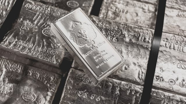 Silver prices in the US dropped down on Friday, with the spot price around $36.44 per ounce.