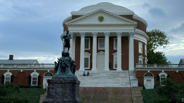The University of Virginia campus in October 2022 in Charlottesville, Virginia. Photo: Daxia Rojas/AFP via Getty Images