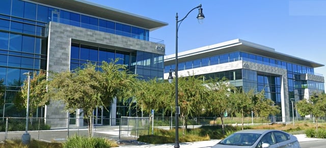 Office campus at 615 and 625 North Mathilda Avenue in Sunnyvale, seen in Nov. 2024. 
(Google Maps)