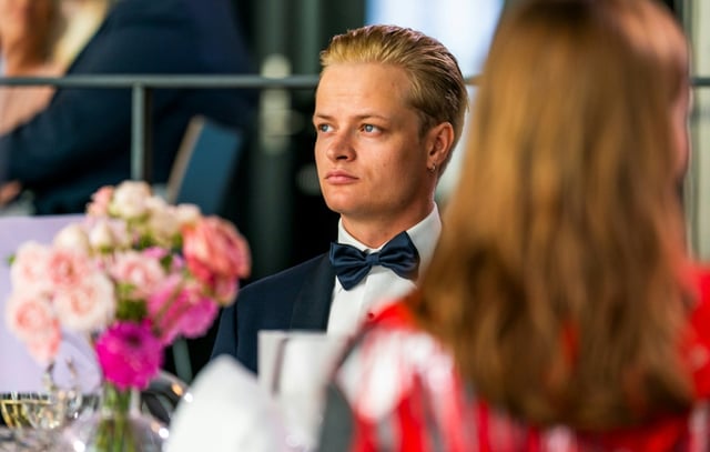 Marius Borg Hoiby, le fils de la princesse héritière norvégienne Mette-Marit, le 16 juin 2022 à Oslo