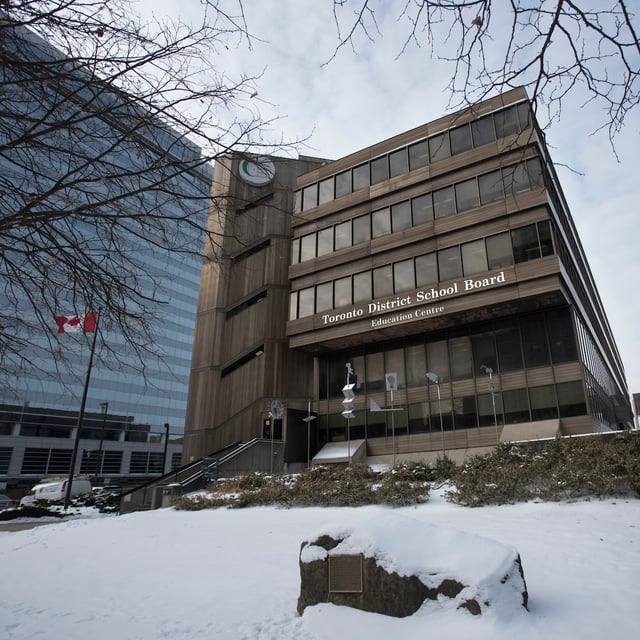 The Toronto District School Board is one of four school boards that has been taken control of by the province.