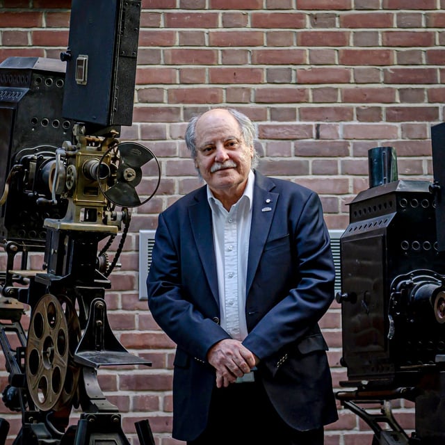 CEO of Cineplex, Ellis Jacob poses for a photograph on Thursday, Feb., 11, 2021. 
(Christopher Katsarov/The Globe and Mail)