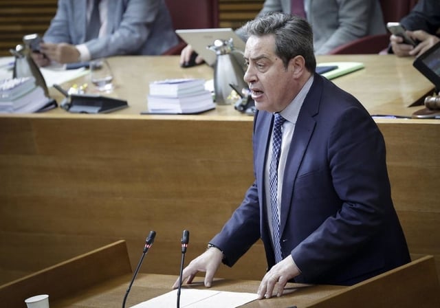 Imagen de archivo del síndic de Vox, José María Llanos