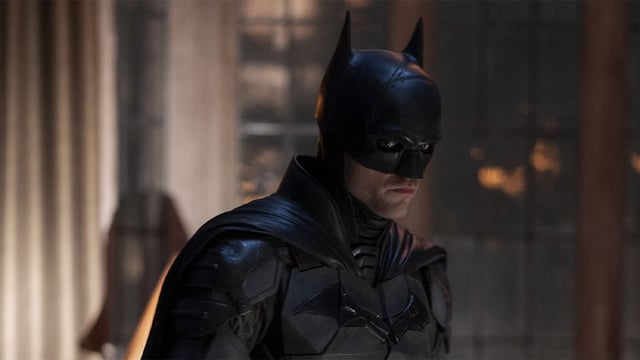Robert Pattinson in "The Batman" (Credit: Warner Bros. Discovery)