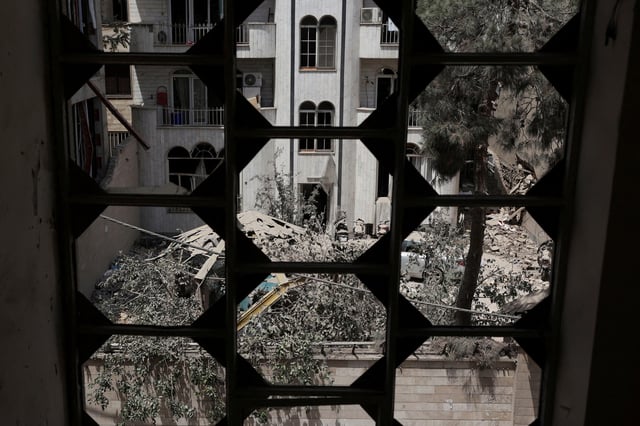 A view shows the aftermath of an Israeli strike on a building on Monday, after the ceasefire between Israel and Iran, in Tehran, Iran, June 26, 2025. Majid Asgaripour/WANA (West Asia News Agency) via REUTERS/File Photo