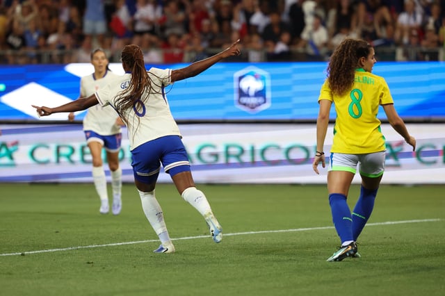 Grace Geyoro et les Bleues ont fait chuter le Brésil.