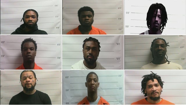Ten prisoners escaped a New Orleans jail early May 16 after breaking through a wall behind a toilet.