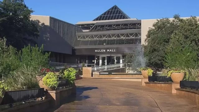 A massive fire broke out at Fort Worth's Hulen mall on Friday