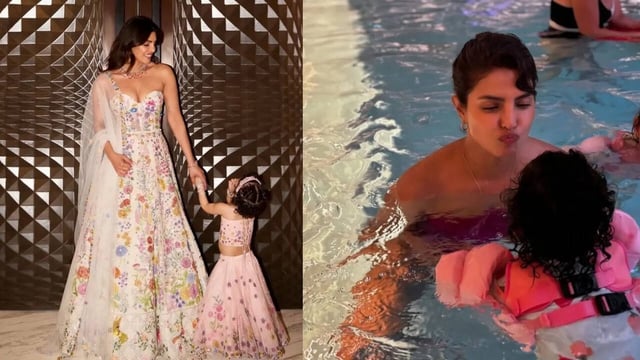 Priyanka Chopra's Pool Date With Daughter Malti Marie Is 'Perfect'; PIC Is Too Cute