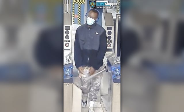 NYPD released a photo of a man who violently tried to rape a young woman as she was waiting at a bus stop in Queens. (NYPD)