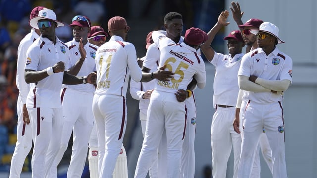 West Indies captain Roston Chase slammed “questionable” umpiring in the Barbados Test against Australia. 