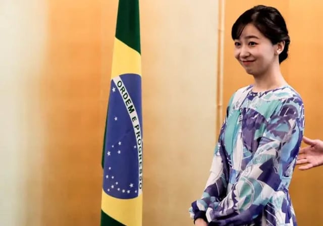 Japan’s Princess Kako is well known for her unusually flamboyant fashion choices. Photo: Wenxuecity.com