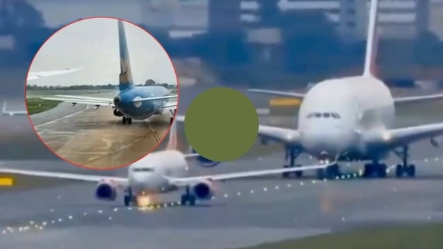 Boeing Plane Hits Airbus While Taxiing for Take-Off at Hanoi Airport | Image: X