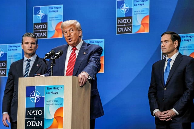 Donald Trump ressort comme le grand gagnant du sommet de l'Otan de La Haye, avec une promesse de 31 pays sur 32 membres de l'Alliance à dépenser 5 % de leur PIB dans leur défense. 
