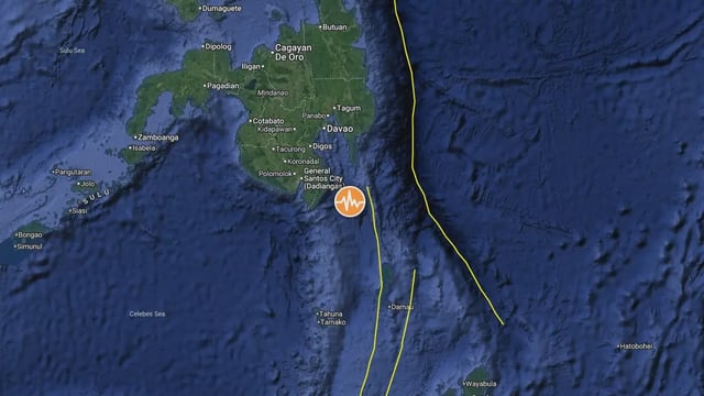 epicenter of m6.1 earthquake philippines on june 27 2025 usgs epe