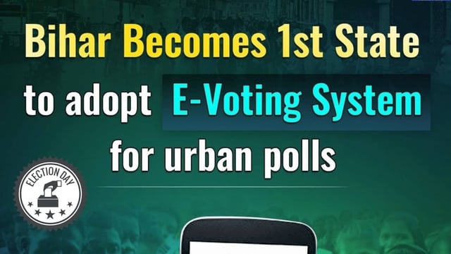 Bihar Becomes The First State In India To Start Mobile App E-Voting In Local Elections | Image: X