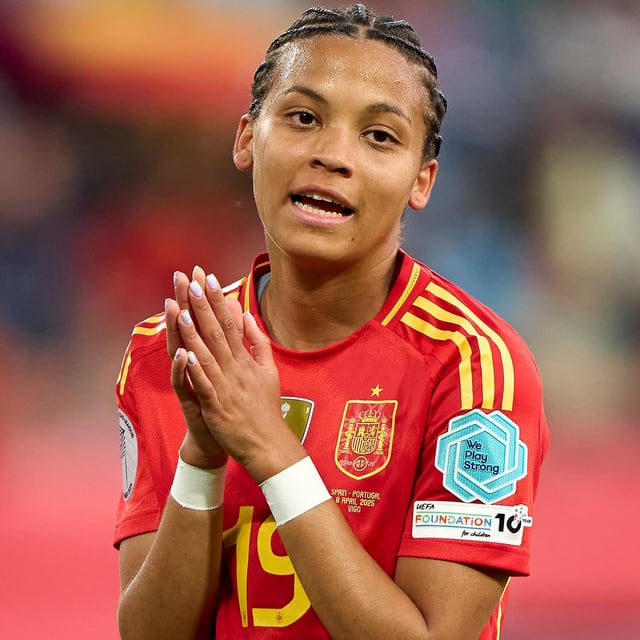 Die spanische Nationalspielerin Vicky Lopez.