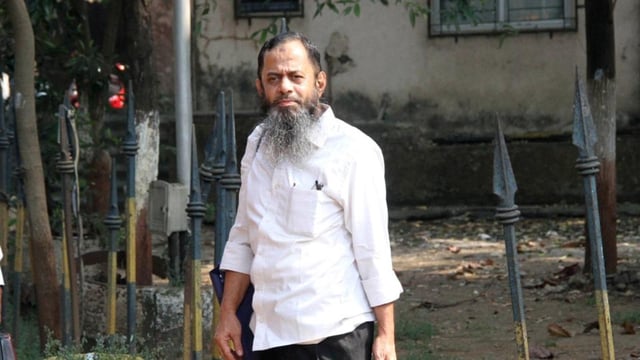 Saquib Nachan was convicted earlier for his role in the 2002-03 blasts in Mumbai.