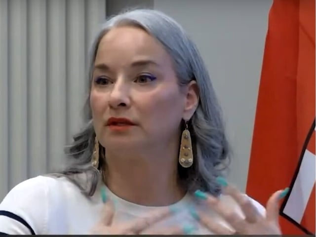 Manitoba Families Minister Nahanni Fontaine.