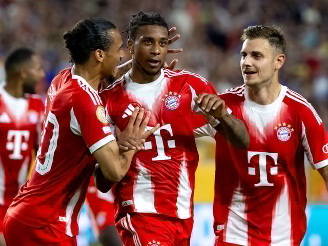 Die Bayern-Stars wollen auch im Achtelfinale gegen Flamengo jubeln