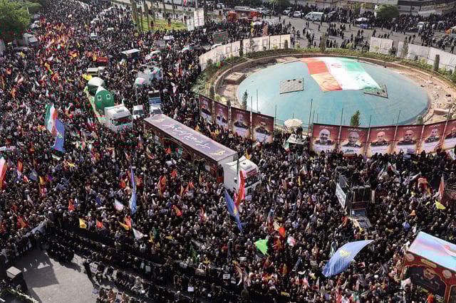Iran : des funérailles nationales pour les morts de la «guerre des douze jours»