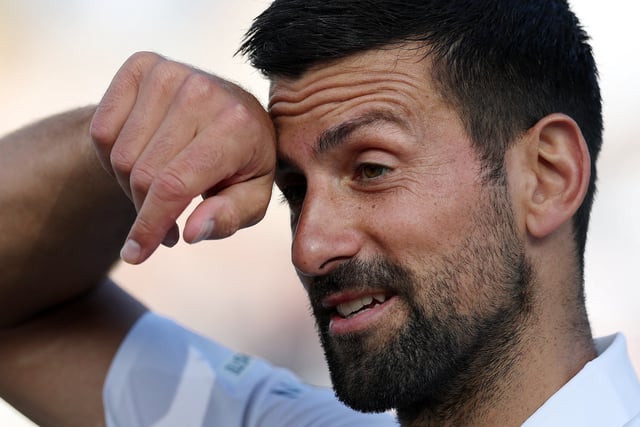 Tennis - Hurlingham Grass Court Exhibition Tournament - Hurlingham Tennis Club, London, Britain - June 27, 2025 Serbia's Novak Djokovic during his match against Russia's Karen Khachanov Action Images via Reuters/Paul Childs/File Photo