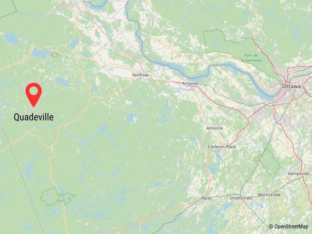 Police advised residents in the Quadeville area to keep children indoors or under close supervision earlier this week after an animal attack.