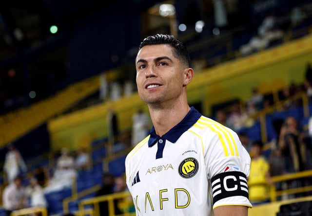 Soccer Football - Saudi Pro League - Al Nassr v Al Khaleej - Al-Awwal Park, Riyadh, Saudi Arabia - May 21, 2025 Al Nassr's Cristiano Ronaldo before the match REUTERS/Hamad I Mohammed/File Photo