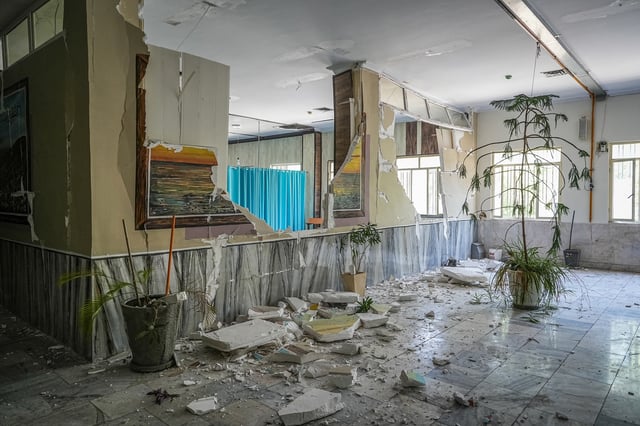 Une photo montre l’intérieur de la prison d’Evin après la frappe israélienne.