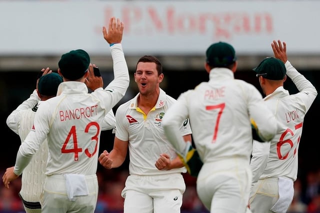 Josh Hazlewood fifer seals crushing win for Australia against Windies