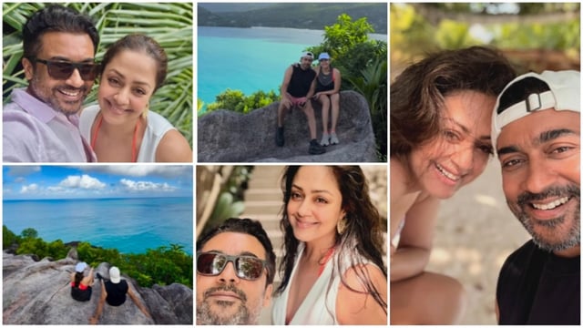 Jyotika and Suriya's holiday pictures from Seychelles are Instagram-perfect. (Instagram/ Jyotika)