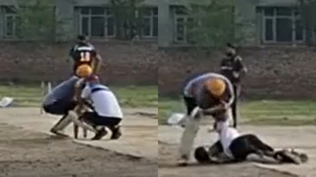 Batter dies on pitch due to heart attack after hitting six