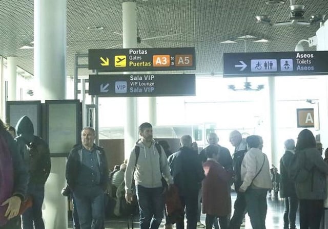 El aeropuerto de Santiago de Compostela, en una imagen de archivo