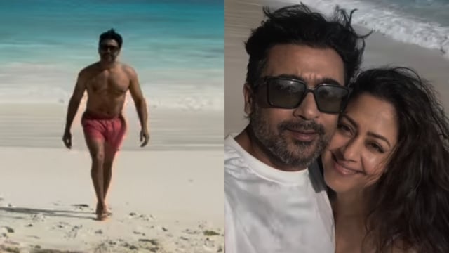 Suriya and Jyotika vacationed in Seychelles recently and shared a glimpse of it on social media. 