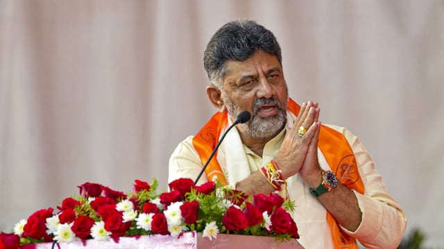 Karnataka Deputy Chief Minister DK Shivakumar.