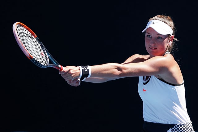 Carson Branstine won a national title with Texas A&amp;M in 2024. Now, she’s set to face world No. 1 Aryna Sabalenka in her Wimbledon debut.