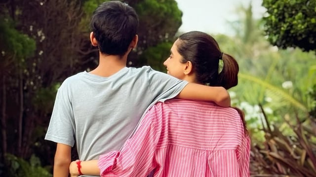 Aarti Ravi posted an emotional birthday wish for son Aarav on Instagram. 
