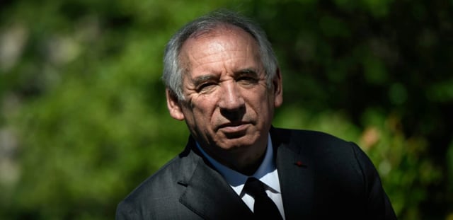 Le Premier ministre François Bayrou le 27 juin 2025, à Briançon, dans les Hautes-Alpes