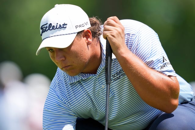 Aldrich Potgieter began the final round of the 2025 Rocket Classic with a two-stroke advantage at Detroit Golf Club.