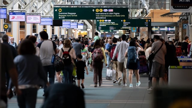 More than 200 flights were delayed over Saturday and Sunday at Vancouver International Airport. And Monday is expected to be a busy travel day.