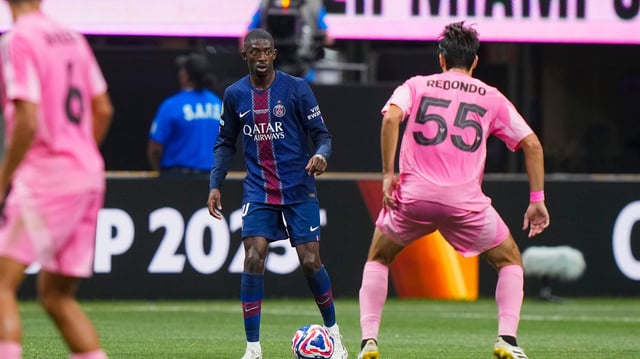 Dembélé a repris la compétition.