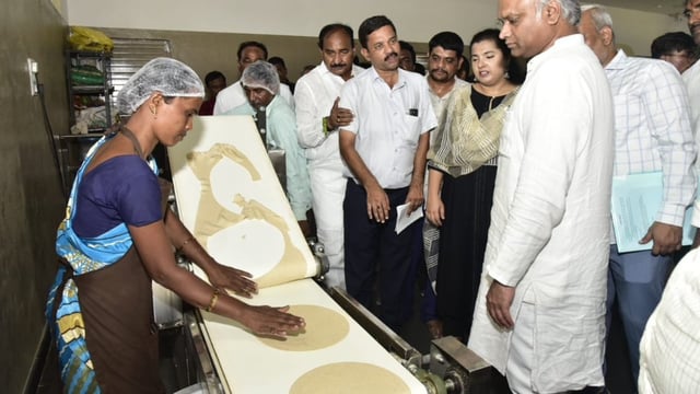 The Jolad Rotti, a local staple made from jowar (sorghum), has grown into a popular regional brand through targeted initiatives. 